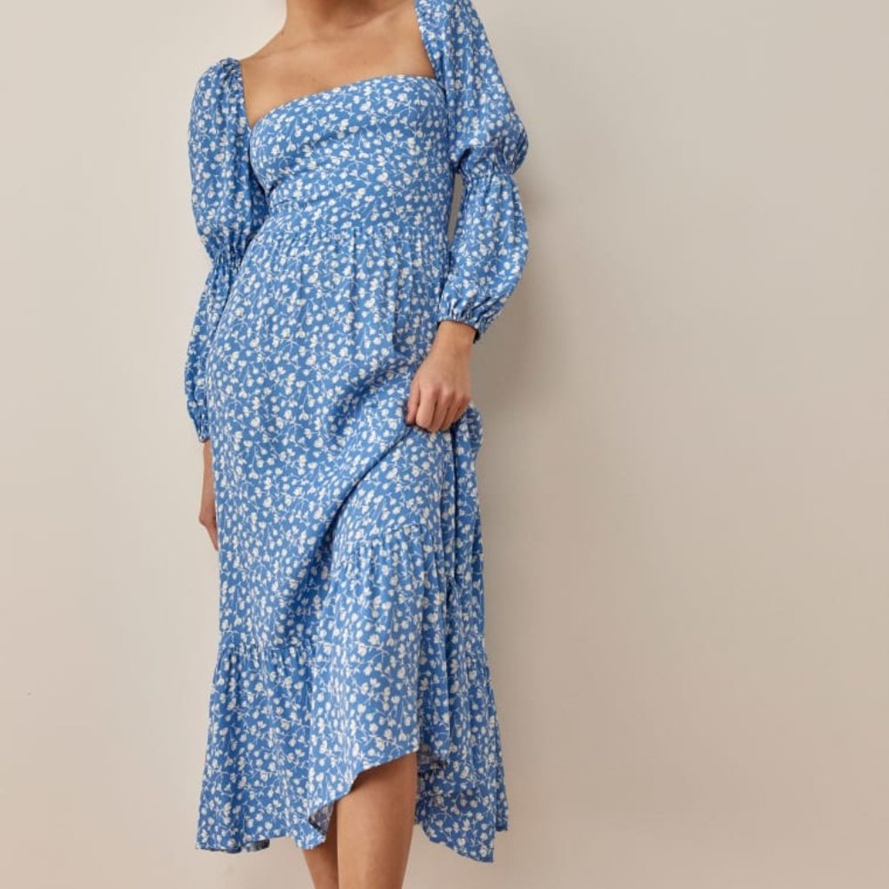 Reformation Mica Dress – Marie, Size 12